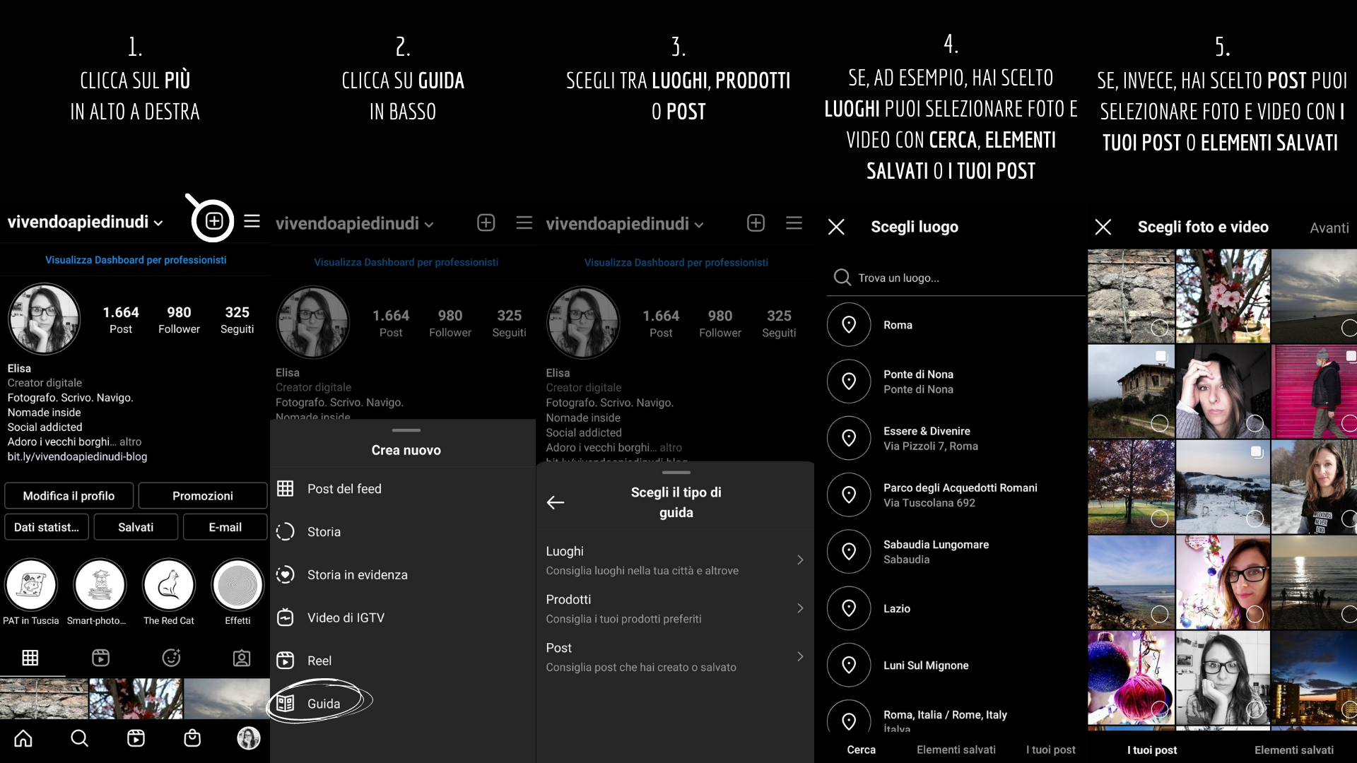 Instagram Guides cosa sono Instagram Guides cosa sono
